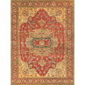 Antique Weave Serapi Hand Knotted New Zealand Wool Red Area Rug