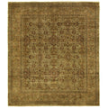 Antique Weave Sultanabad Hand Knotted New Zealand Wool Ivory Gold Area Rug