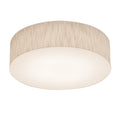 Anton 15 Inch Jute Led Flush Mount