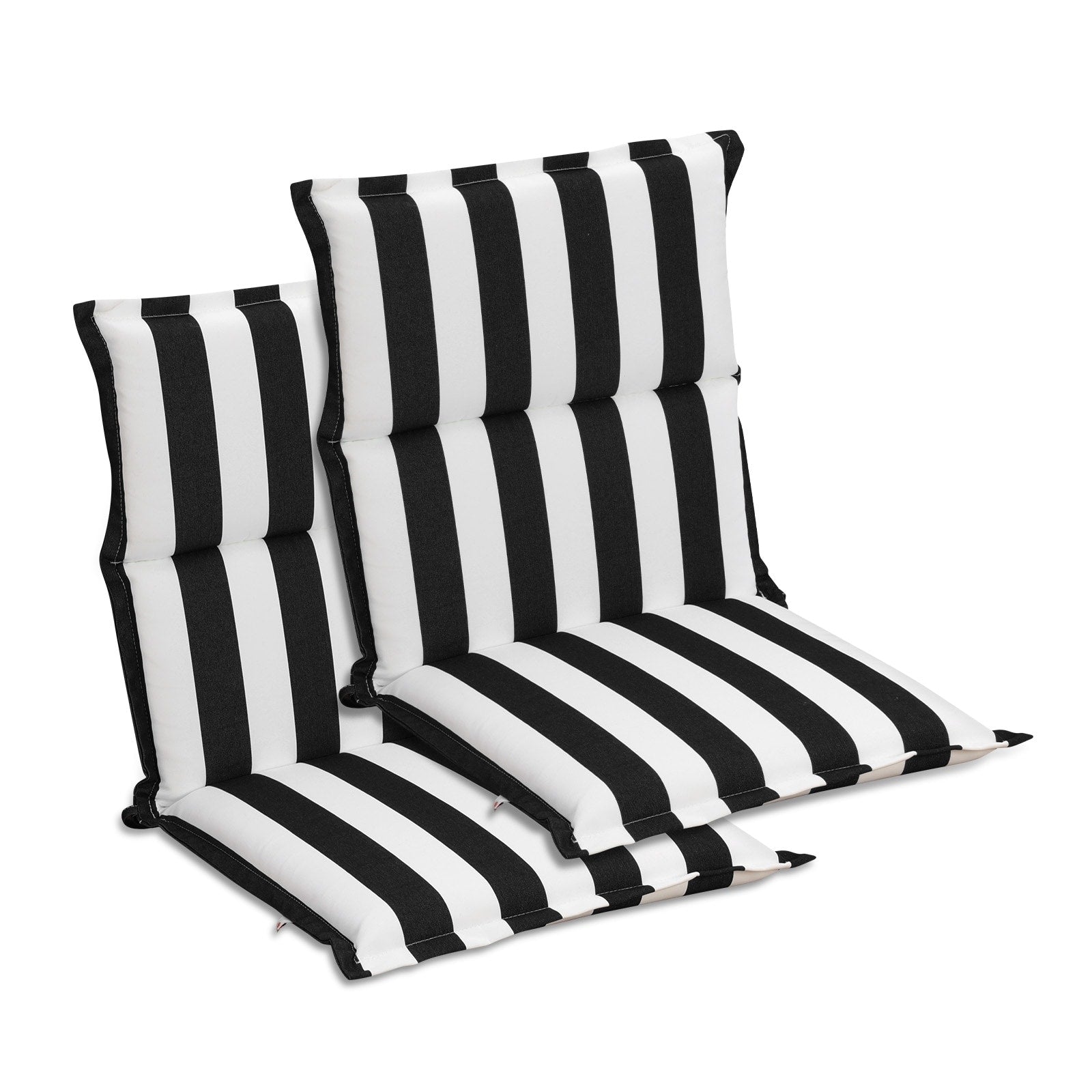 Aoodor Outdoor Flanged Chair Cushions Set Of 2 39 X 20 X 2.4 Inch