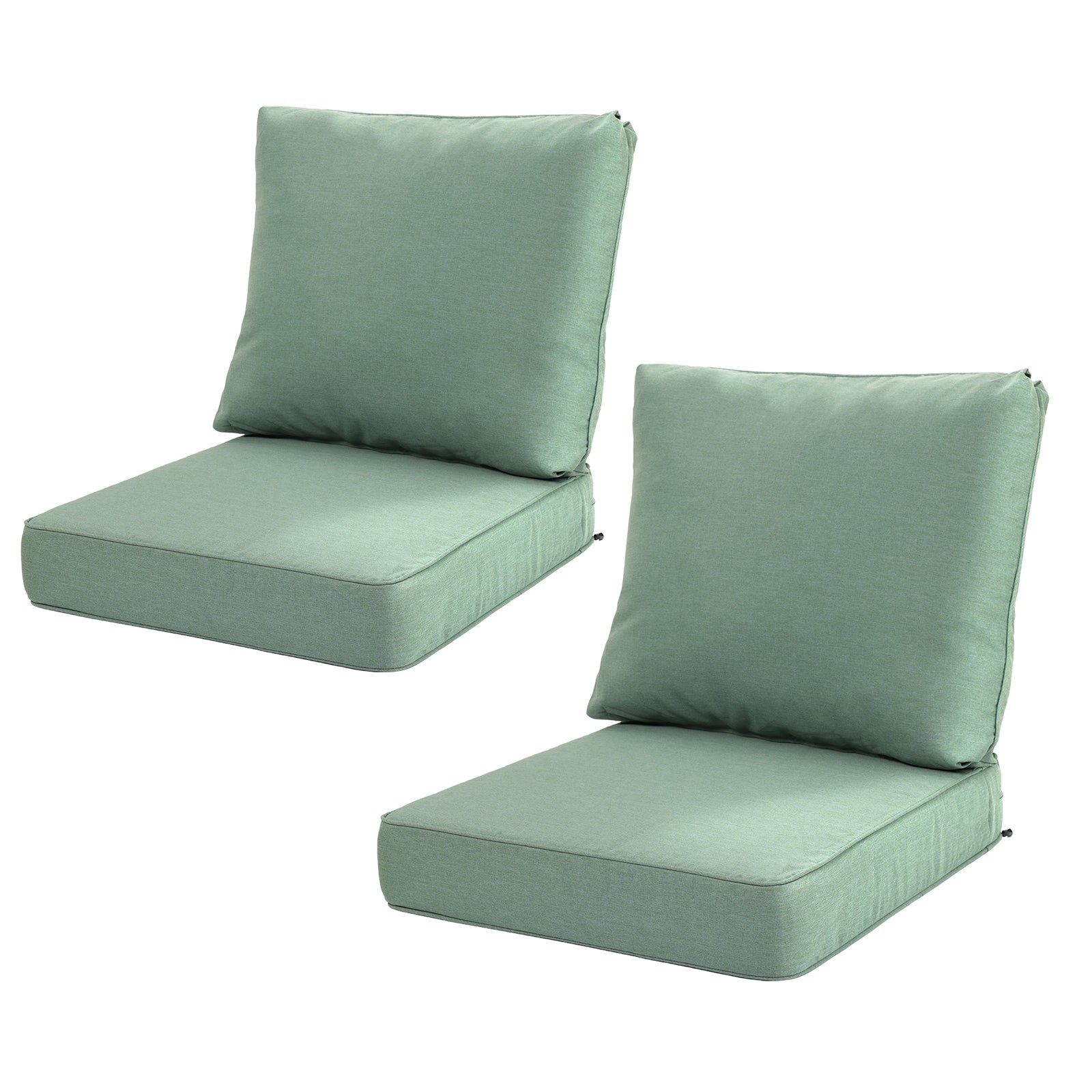 Aoodor Outdoor Seat Back Cushion Set Of 2