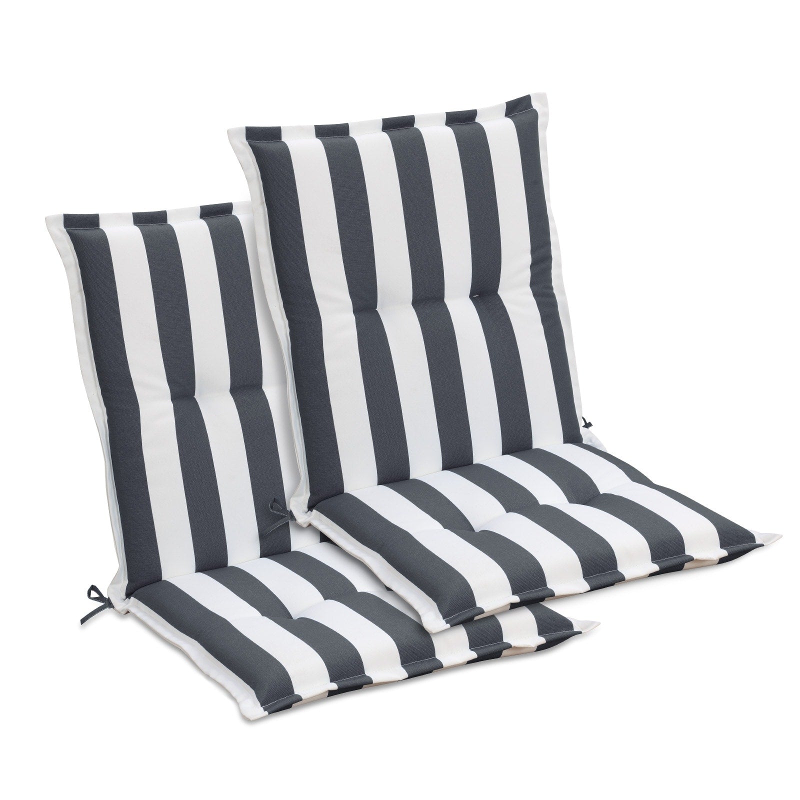 Aoodor Outdoor Tufted Chair Cushions Set Of 2 39 X 20 X 2.4 Inch