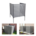 Aoodor Patio Privacy Screen 49W X 50H Air Conditioner Fence N A