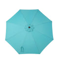 Aoodor Patio Umbrella Replacement Canopy For 10 Ft 8 Ribs Table Umbrella