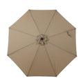 Aoodor Patio Umbrella Replacement Canopy For 9 Ft 8 Ribs Table Umbrella