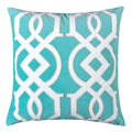 Applique Velvet 20 Square Decorative Throw Pillow
