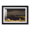 Approaching Thunder Storm 1859 Martin Johnson Heade Custom Framed Print