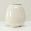 Approx 10 H Off White Ceramic Vase 5 Opening