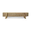 Approx 76 80 Inches Wide Vintage House Beam Bench Weathered Natural