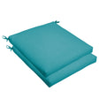 Aqua Blue 19 X 2.5 Inch Chair Cushion Bristol Set Of 2