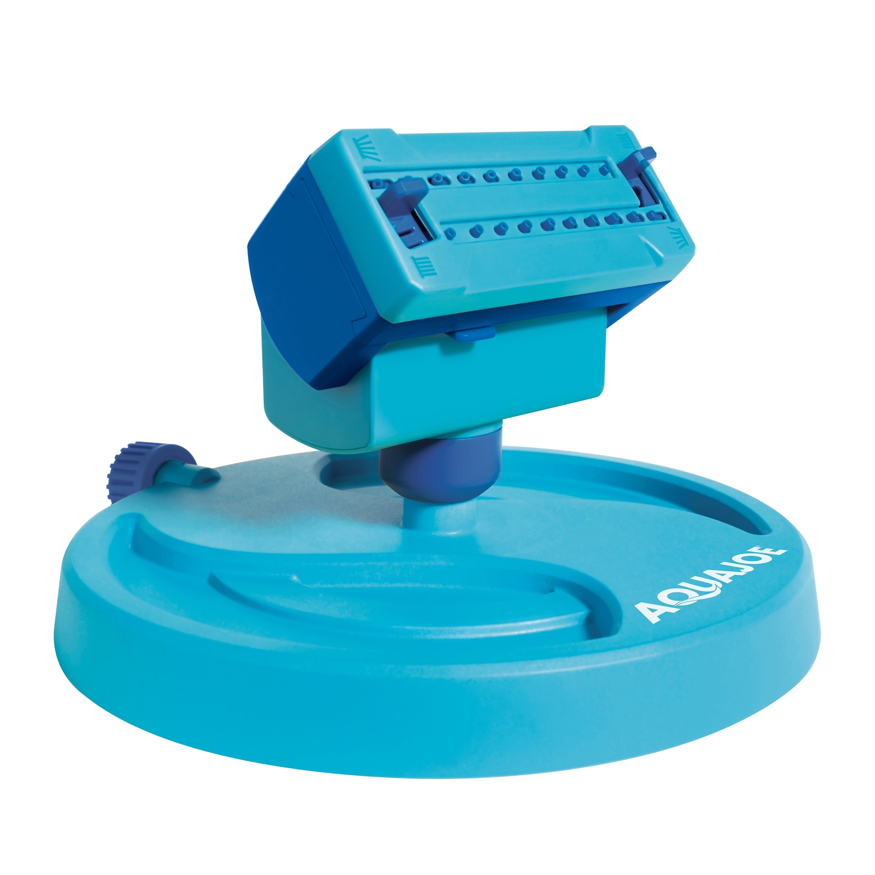Aqua Joe Aj Ospr20 20 Nozzle Max Coverage Adjustable Gear Driven Oscillating Sprinkler On Sled Base