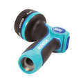 Aqua Joe Ajhn102 Heavy Duty Indestructible Metal Multi Function Adjustable Hose Nozzle With Smart Throttle
