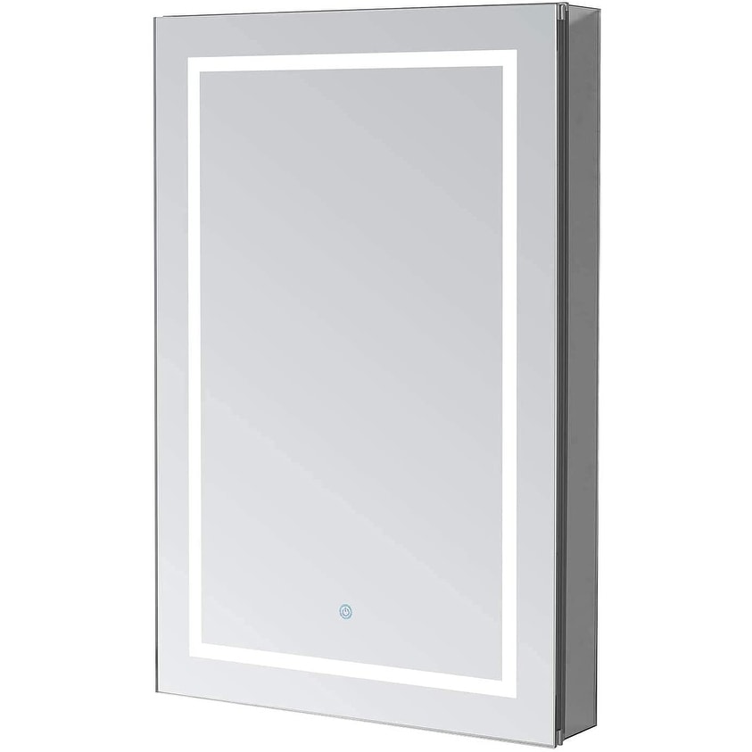 Aquadom Royale Plus Led Medicine Cabinet 24 X36 X5 Left Hinge