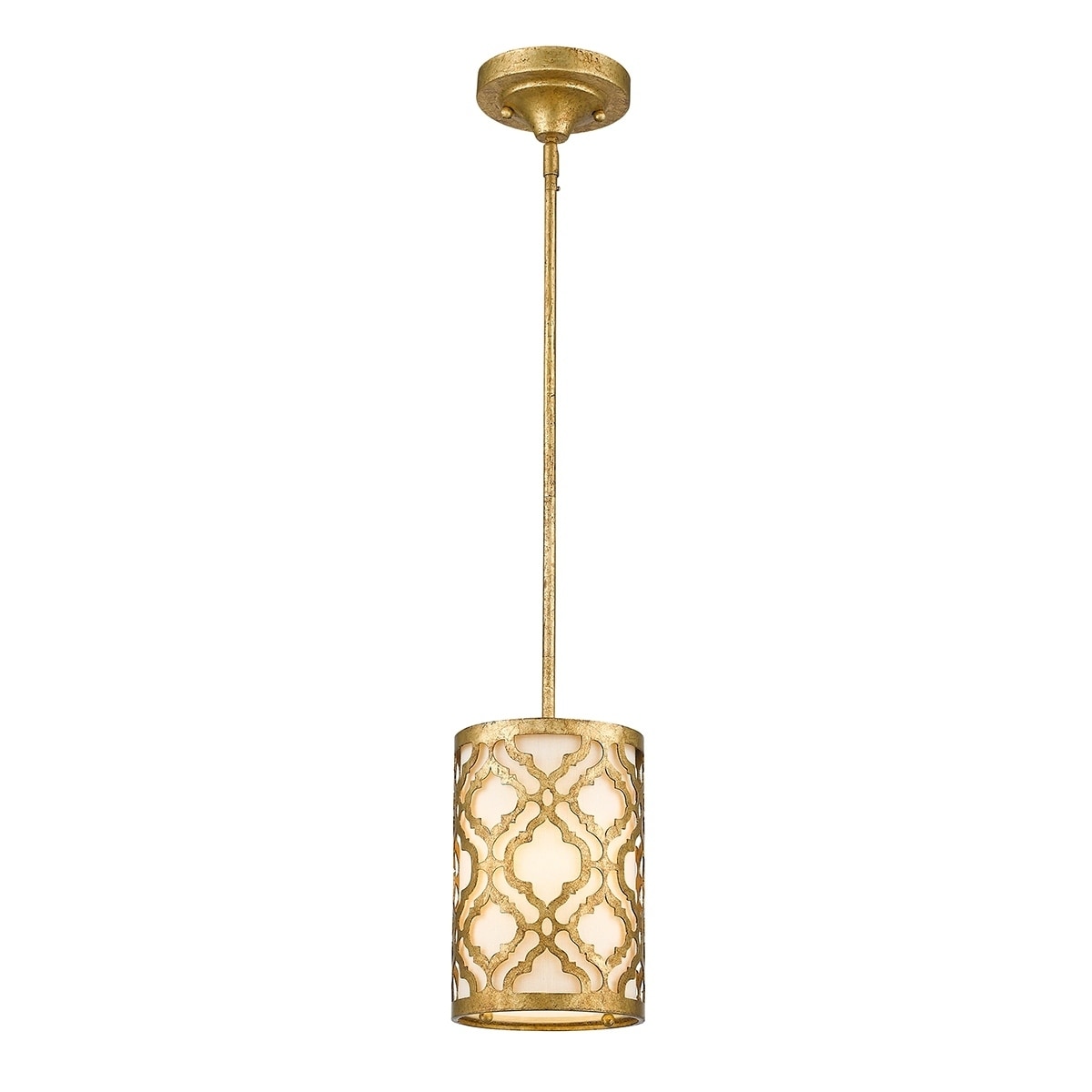 Arabella Distressed Gold Kitchen Mini Pendant By Lucas Mckearn N A