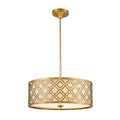 Arabella Large Pendant In Distressed Gold By Lucas Mckearn N A