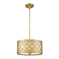 Arabella Medium Pendant In Distressed Gold By Lucas Mckearn N A
