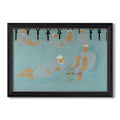 Arabian Coffeehouse 1913 Henri Matisse Custom Framed Canvas