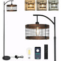 Arc Floor Lamp With Remote Control And Dimmable Led Bulb