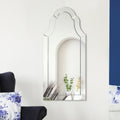 Arch Elegant Beveled Wall Mirror I Bathroom Vanity Bedroom Mirror Clear 20 X 44