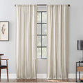 Archaeo Slub Texture Stripe Cotton Curtain Single Panel