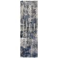 Archer Distressed Abstract Shag Area Rug