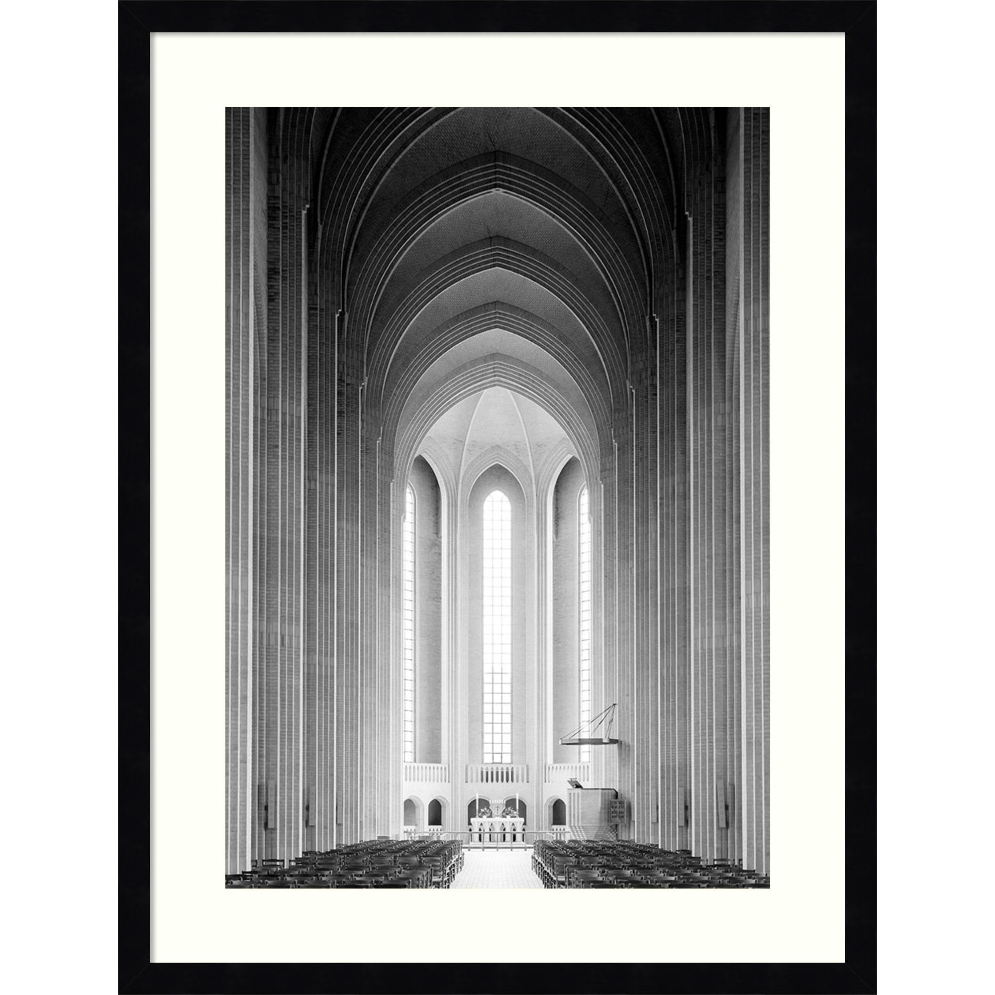 Architecture 4 By Design Fabrikken Wood Framed Wall Art Print