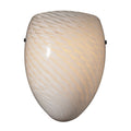 Arco Baleno 10 High 1 Light Sconce Satin Nickel 10 Inch Tall