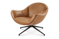 Arden Leather Swivel Armchair