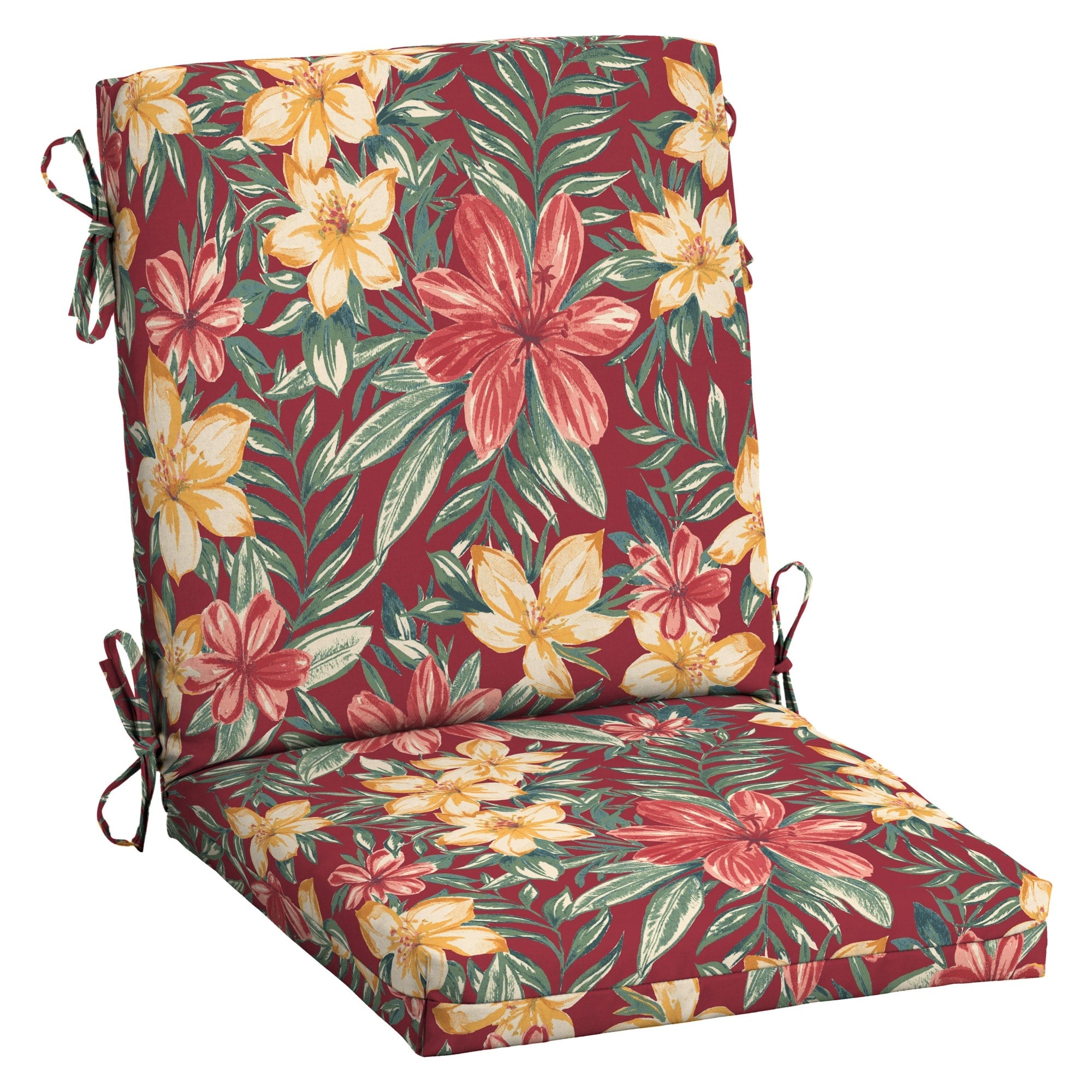 Arden Selections Outdoor 44 X 20 In. High Back Dining Chair Cushion