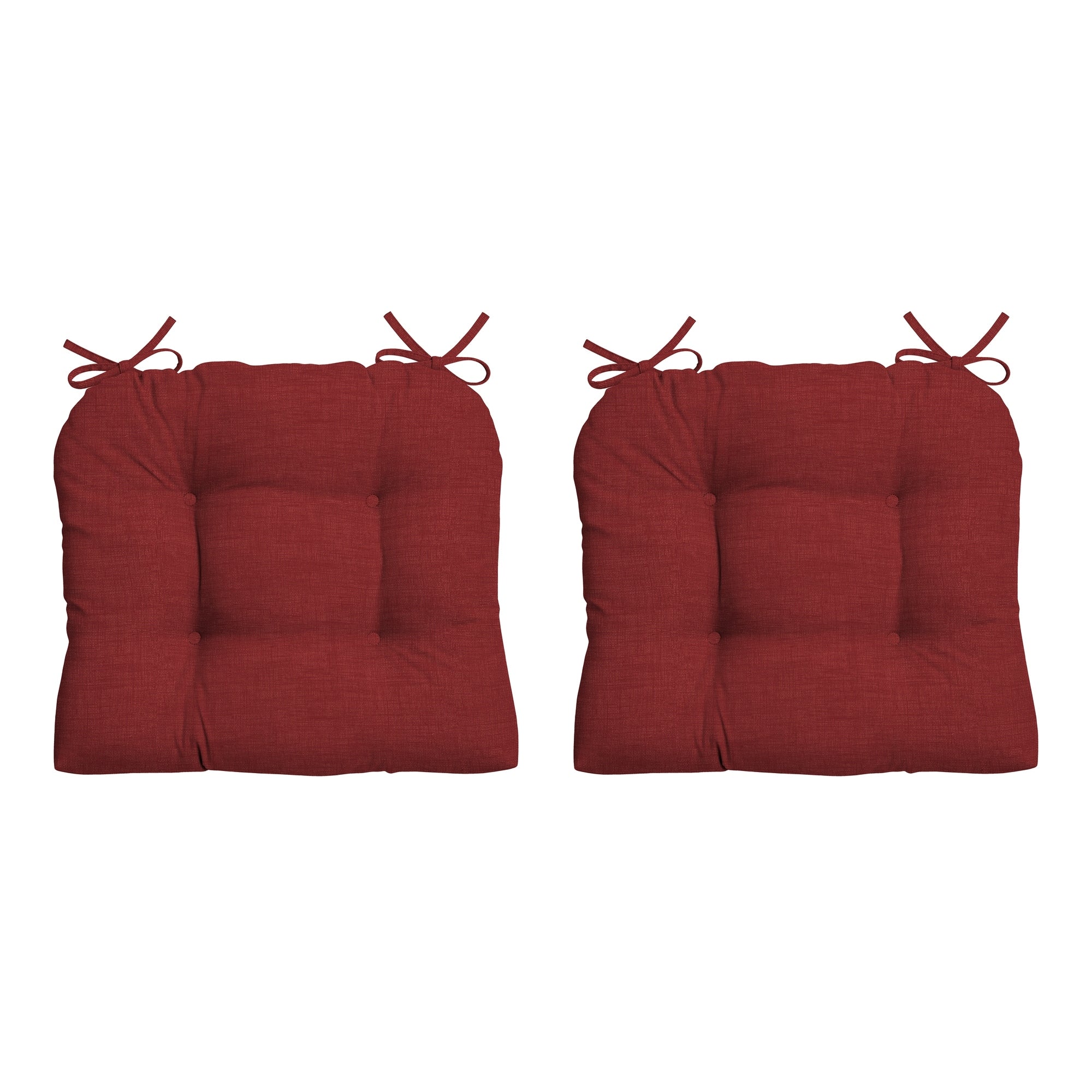 Arden Selections Ruby Leala Texture Wicker Seat Cushion 2 Pack