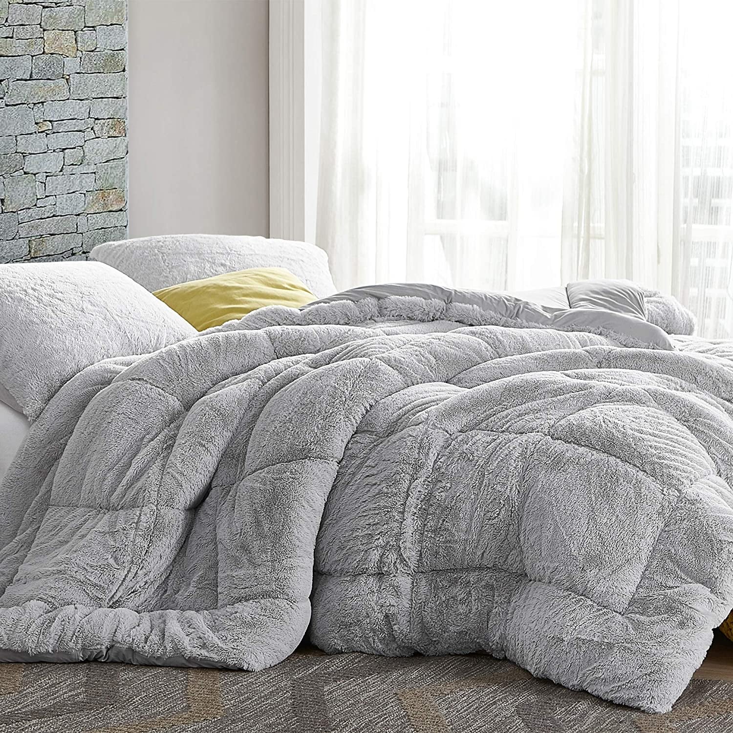 Are You Kidding Bare Coma Inducer Oversized Comforter Antarctica Gray