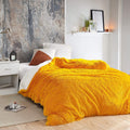 Are You Kidding Coma Inducer Duvet Cover Citrus White