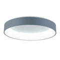 Led Flush Mount With Gray Finish
