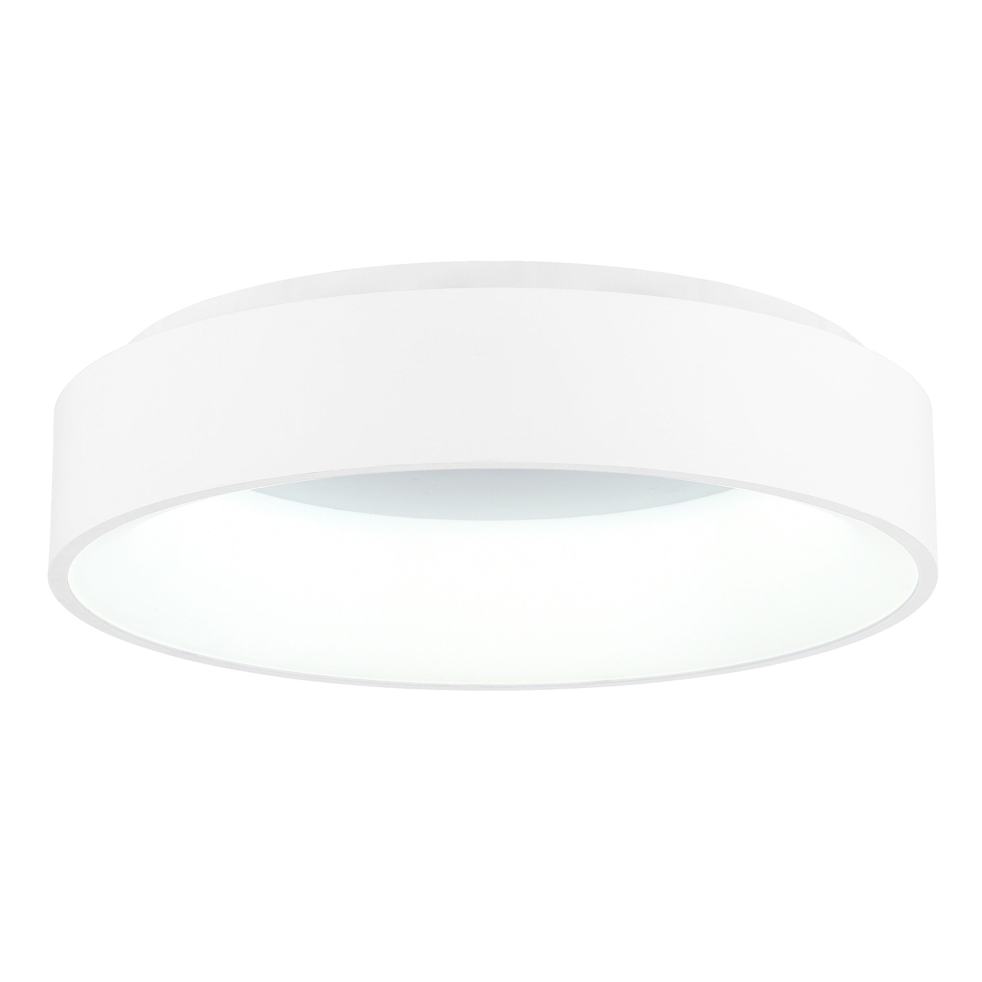 Led Flush Mount With Gray Finish