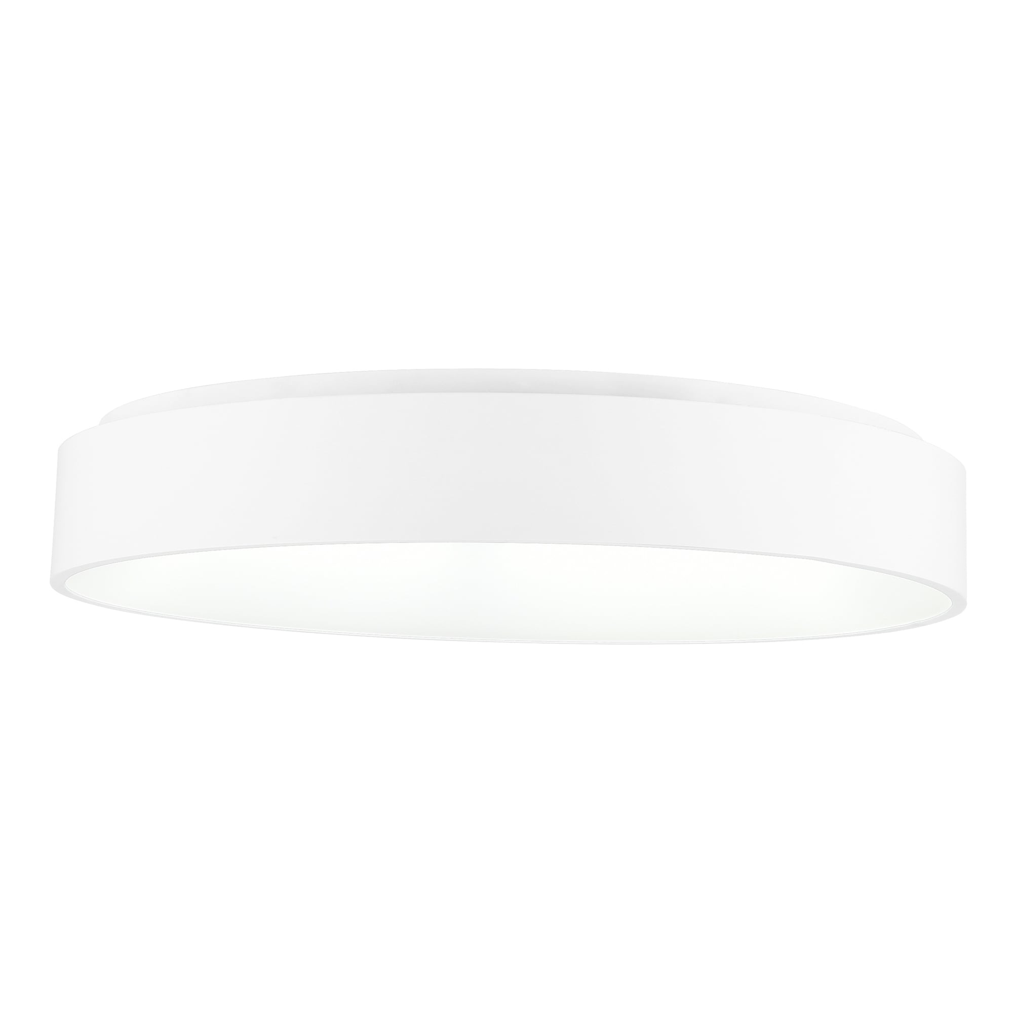 Led Flush Mount With White Finish