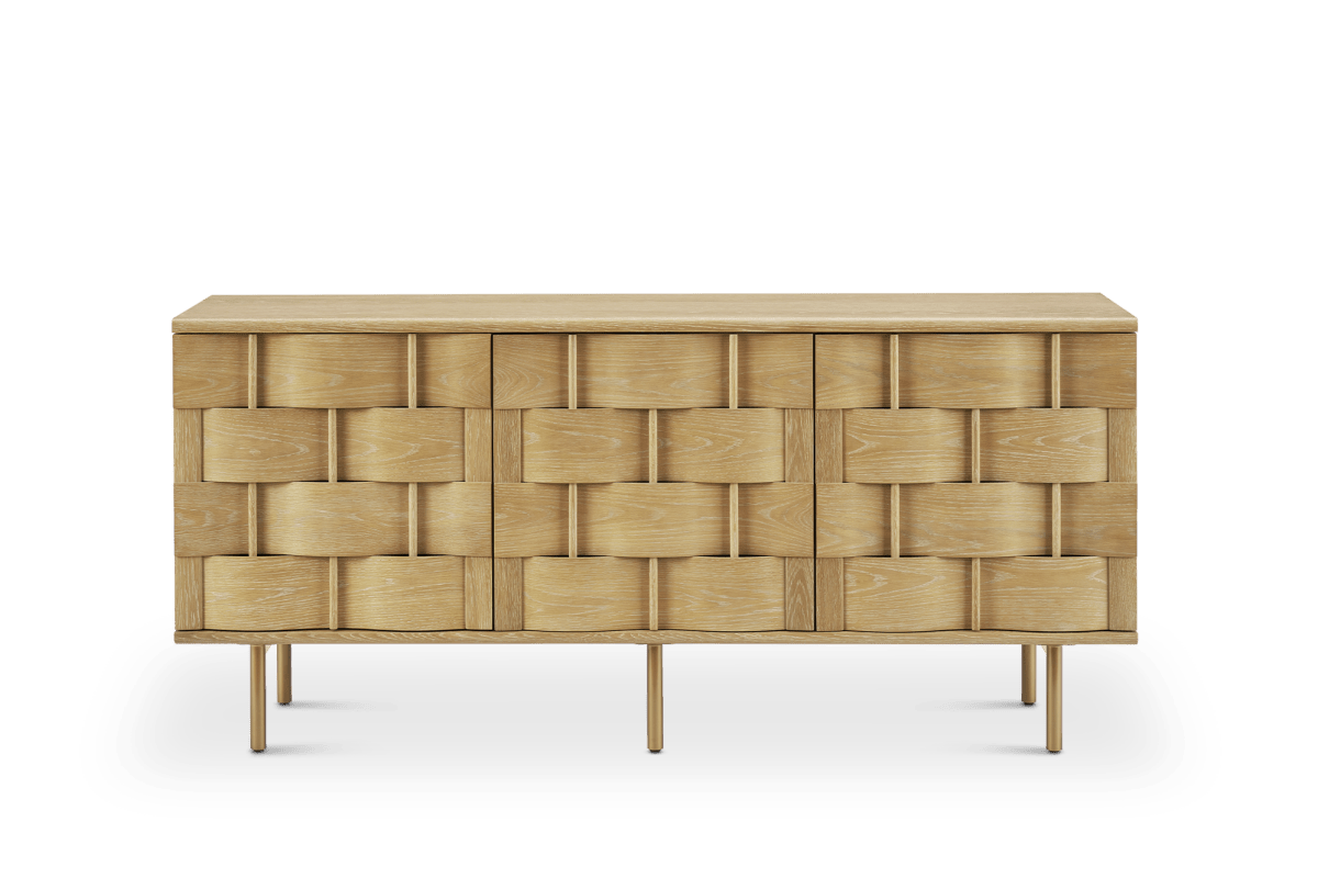 Ariel Sideboard, Whitewashed Oak