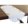 Arietta Embroidered Cutwork Table Runner 16 By 34 Inch
