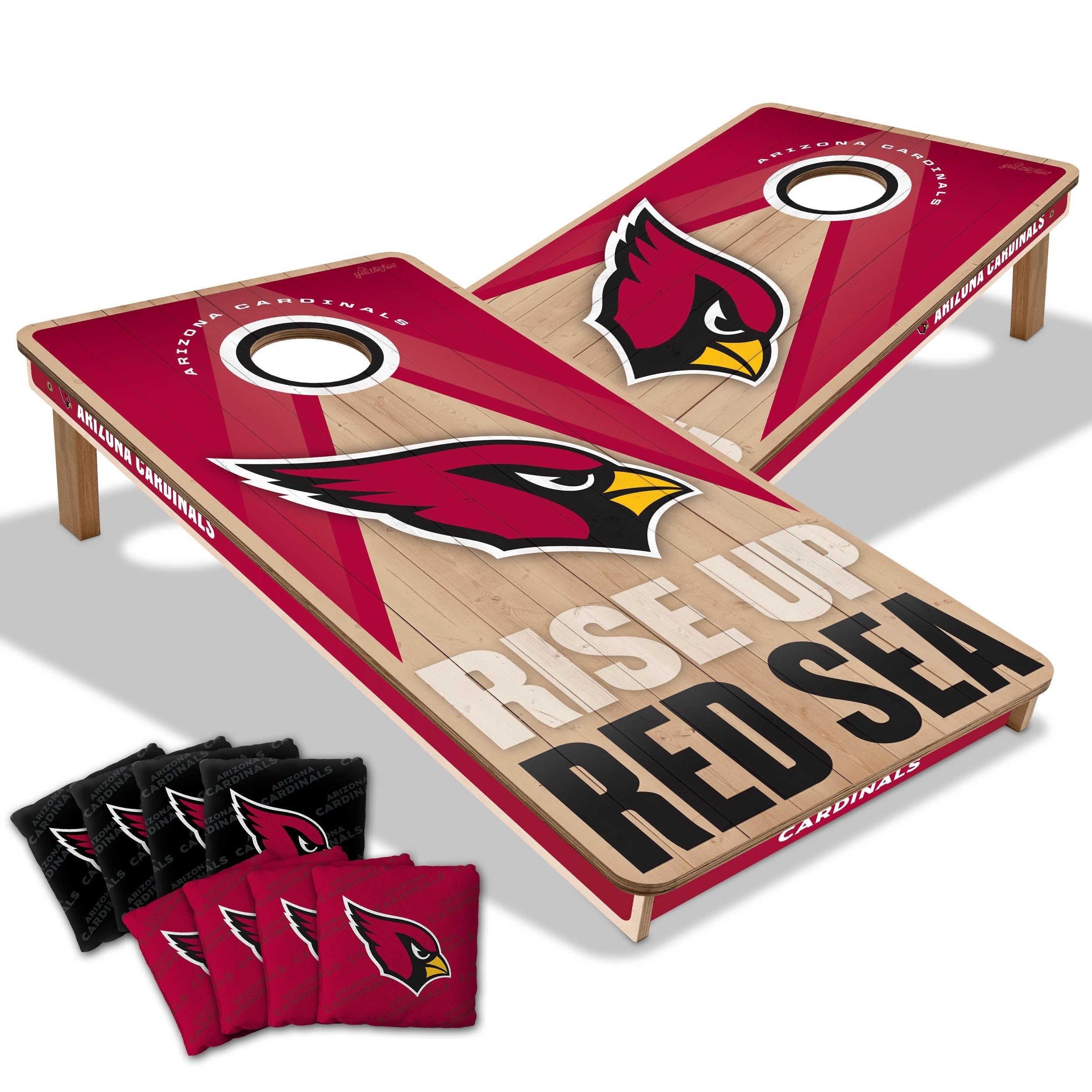 Arizona Cardinals Nfl 2X4 Professional Cornhole Board Set