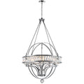 The Gray Barn Mustang 12 Light Chandelier With Chrome Finish