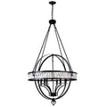 The Gray Barn Stormy Roost 6 Light Chandelier With Black Finish