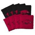 Arkansas Razorbacks Ncaa Dual Sided Pro Stop Slide Cornhole Bags