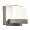 Afx Arlo 1 Light Ada Satin Nickel Led 120V Wall Sconce Frosted Acrylic Shade