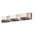 Afx Arlo 3 Light Ada Satin Nickel Led 120V Vanity Frosted Acrylic Shade