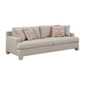 Arlo 90 Chenille Living Room Sofa With Four Pillows