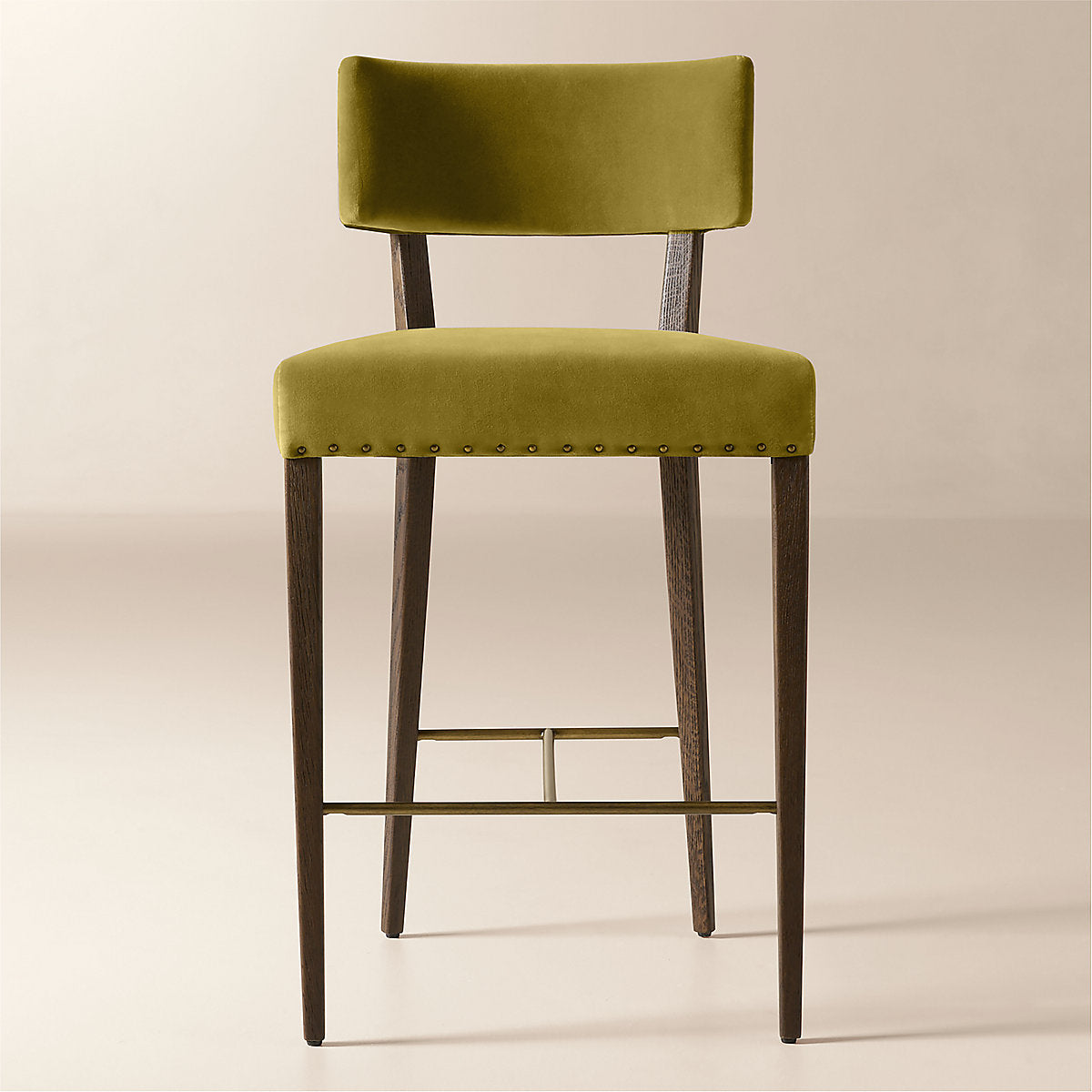 Arlo Olive Green Velvet Dining Armchair