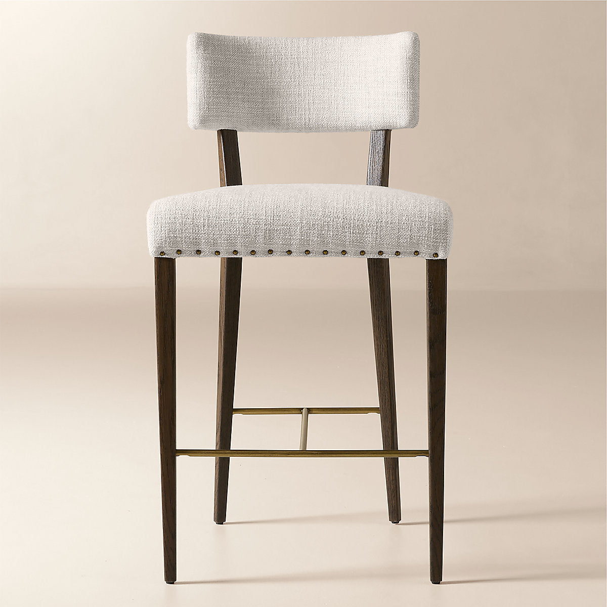 Arlo Warm White Performance Fabric Dining Armchair Set of 4