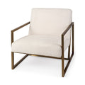 Mercana Armelle I Black Leather Accent Chair