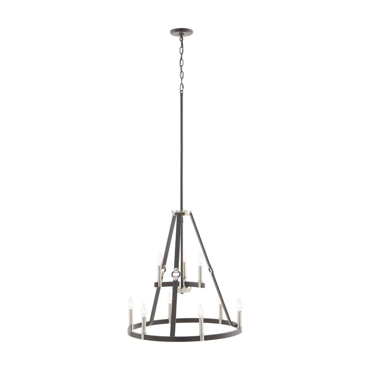 Armstrong Grove 18 Inch Wide 3 Light Chandelier In Espresso