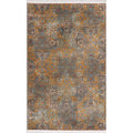 Art Craft Distressed Geometric Turkish Area Rugs Living Room