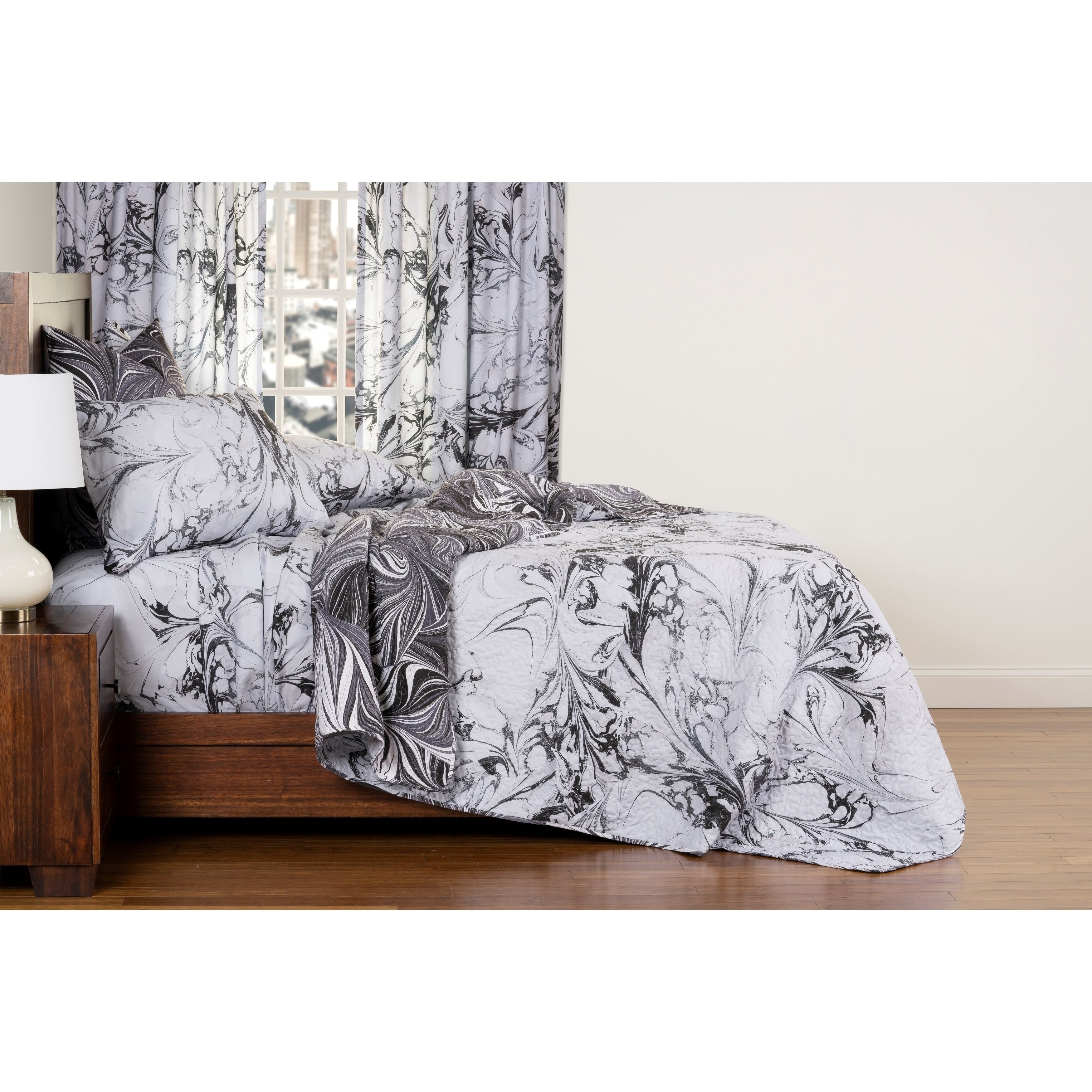 Quilt Kg Carrara Black Ash